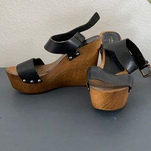Charles David wedge sandals